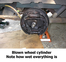 Blown Wheel Cylinder